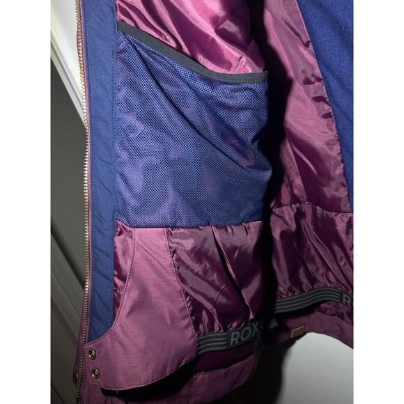Roxy Meade Snow Jacket Prune XL - Picture 3 of 9